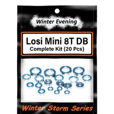 For Losi Mini 8ight 8T DB LOS217000 (20 Pcs Complete Bearings Kit)