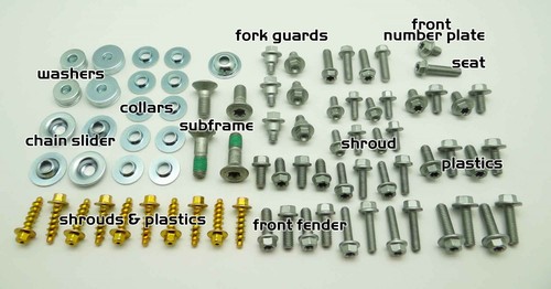 Full plastics bolt kit for - bolt,