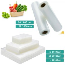 Vacuum Sealer Food Storage Bags Textured Strong Pouches Seal Embossed Food Pouch
