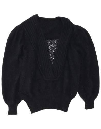 Vintage womens neck jumper - v-neck,