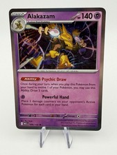 Pokémon TCG Alakazam Holo