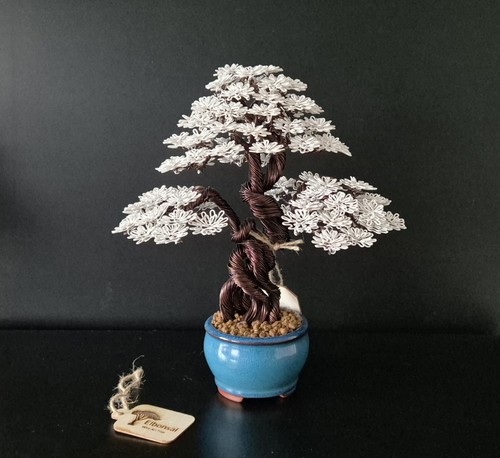 Unique wire bonsai tree - unique,