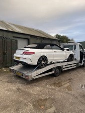 MERCEDES C43 CONVERTIBLE UNRECORDED SALVAGE DAMAGED CAR