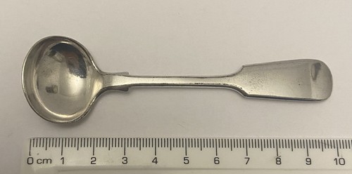 Mustard spoon antique silver - spoon,,