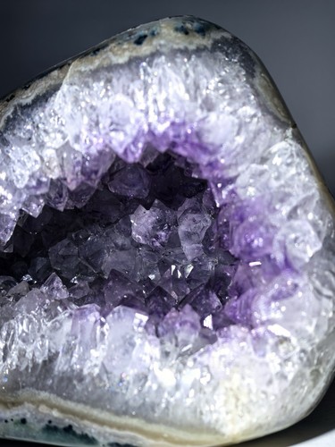 1kg natural amethyst geode - natural,