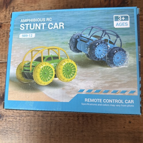 Amphibious stunt car with - car,