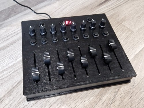Usb midi controller faders - usb, 8