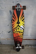 Rare Vintage Longboard Sector