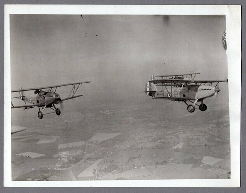 Hawker hart formation - hawker, raf