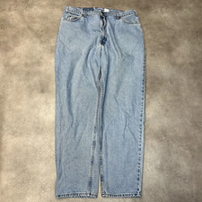 Levis 560 Denim Jeans Mens 40” Paper Tag Orange Tab Straight Leg Trousers, Blue