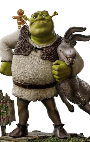 Iron studios shrek - iron, shrek,