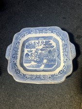 W. Adams & Sons blue and white