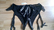 Ann Summers Saskia Black  PVC