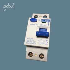 PROTEUS 63/2/30T RCD PROTEUS 63 AMP RCD 2P 63A 63/2/30T PROTEUS