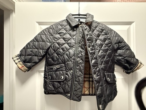 Burberry baby quilted jacket - baby,