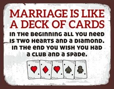 Marriage Is Like A Deck Of