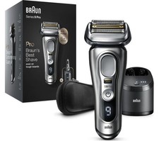 Braun Series 9 PRO+ Electric Wet & Dry Shaver ProTrimmer SmartCare Center 9467cc
