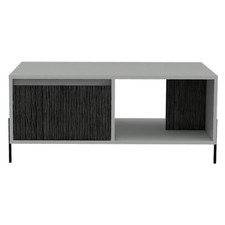 White Grey Coffee Table with