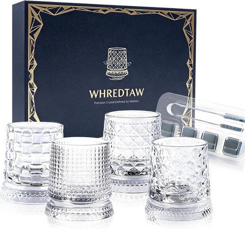 Spinning whisky glasses - glasses, of
