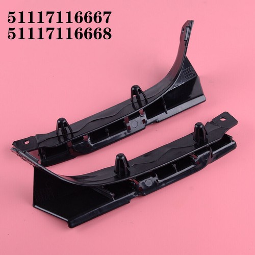 Pair front bumper bracket - front,