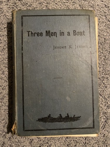 Three men boat - men, by