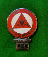 Vintage 1956-1980's  Institute of Advanced Motorists Type 1 Enamel Car Badge