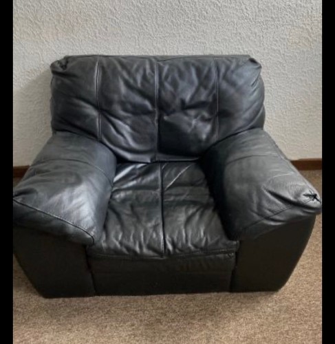 Leather armchair - leather,