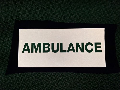Ambulance vis reflective - ambulance,