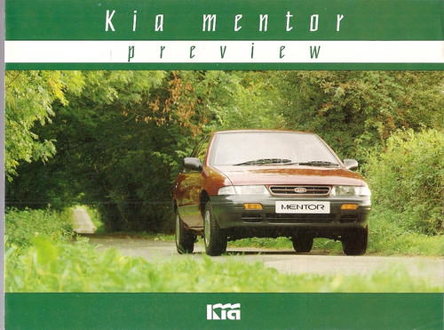 Kia mentor saloon - kia, 1.6