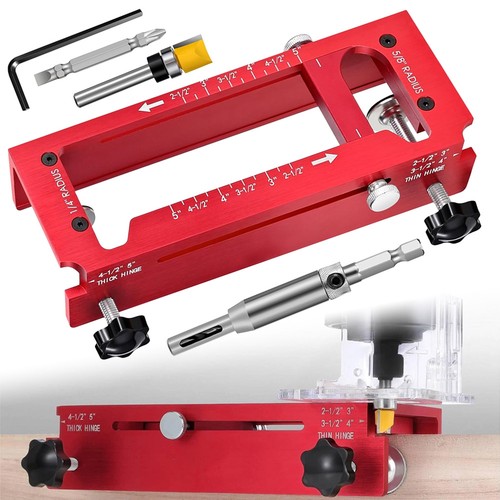 Adjustable mortise jig door - mortise,
