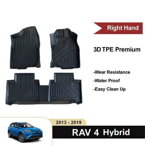 Toyota rav4 tpe car mat - mat, 3d/5d