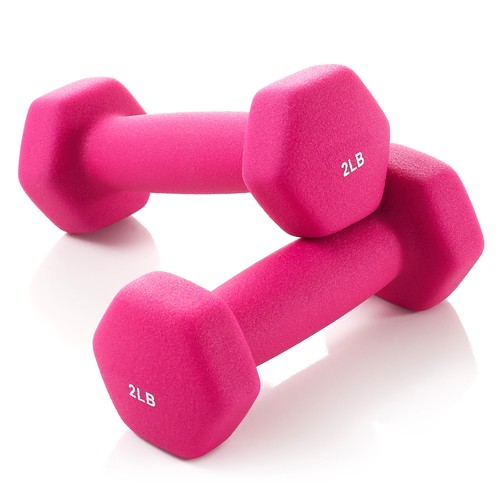 Neoprene hex dumbbell - hex, weights