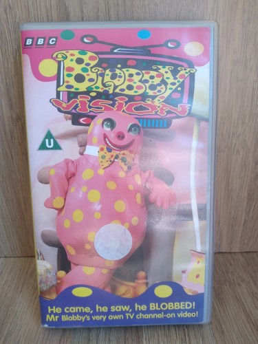Bbc 1994 blobby - vision, vhs