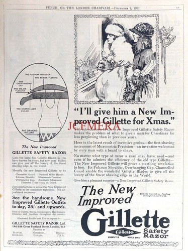 Gillette new improved - gillette,