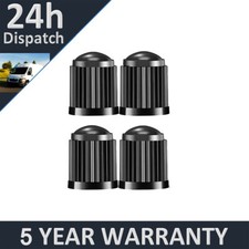 Black plastic tyre valve - black,