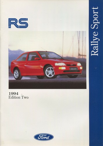 Car brochure ford 1994 - car,