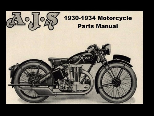 Ajs matchless 1930 - ajs, 1930-1934