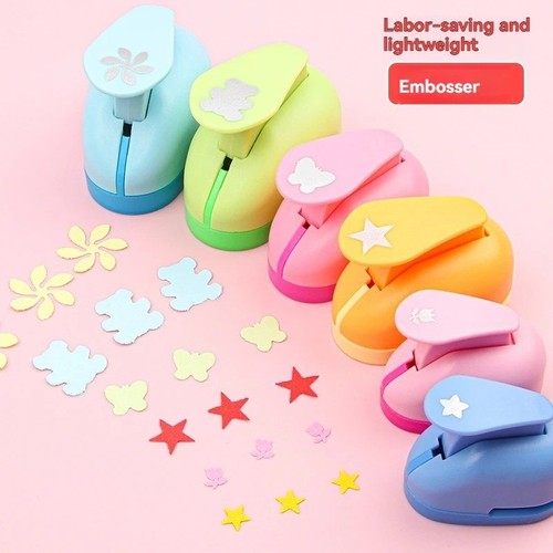 Heart shaped embossing punches - heart-shaped,