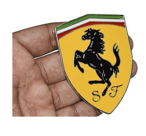 Metal chrome sticker emblem - 3d,