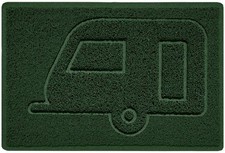 CARAVAN Embossed Shape Door Mat Dirt-Trapper Jet-Washable Doormat