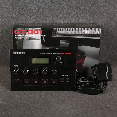 Boss 001 multi - gt-001, effects