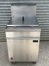 Gas Fryer Double Tank Double Basket Freestanding Falcon 2x 15 Litre / Commercial