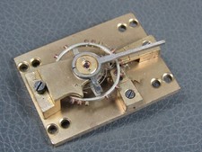Vintage brass clock balance