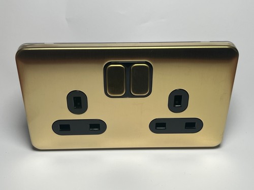 Schneider satin brass - schneider,