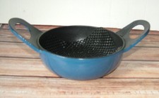Le Creuset Blue Cast Iron