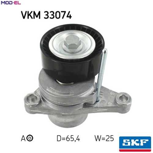 Belt tensioner vribbed - belt,