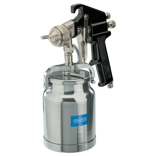 Draper air spray gun - 1l, stock