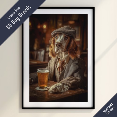 Funny dog drinking - funny, at