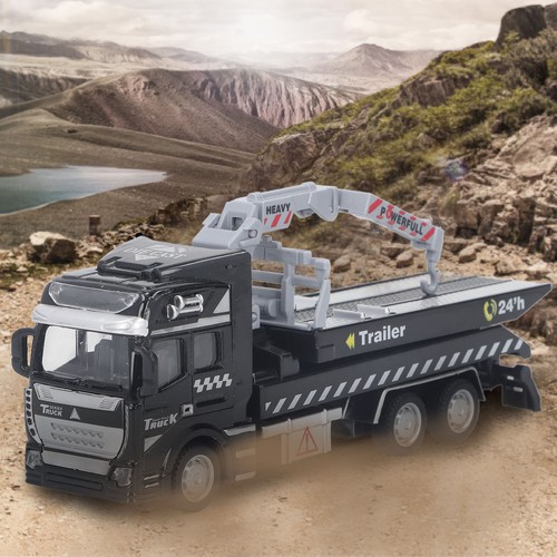 Tow truck model metal - , alloy