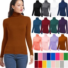 Polo Ribbed Roll Neck Jumper